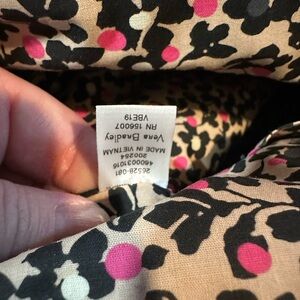 Vera Bradley Classic Black Quilted Tote Bag with matching wallet